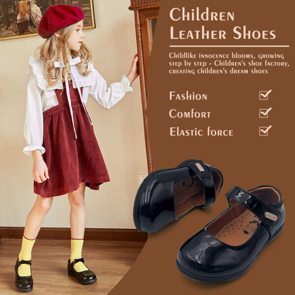 Children Leather Shoes - 图片 2