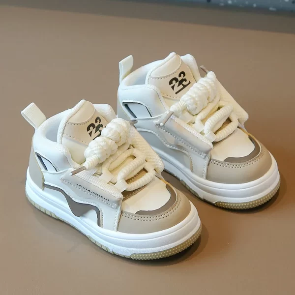 Latest Sneakers for Teen Girls Wholesale Fashion Outdoor Casual Shoes Baby Boys Basketball Style Sport Footwear for Children - 图片 4