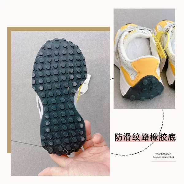 Leather School Shoes Kids Wholesale 2023 Children's Fashion Shoes Casual Style Walking Rubber Sole for Kids Shoes - 图片 6