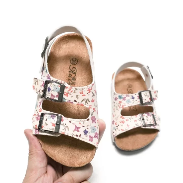 Light Weight Flat Summers Girls Shoes New Design Walking Children Sandals Wholesale Fashion Waterproof Casual Sandals for Kids - 图片 4