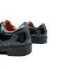 Fashion Uniform Children's Old School Shoes Wholesale Wedding Kids Dress Shoes Boys Rubber Sole Casual Girls Black Leather Shoes - 图片 5