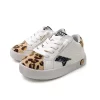Latest Leopard Toddler Girls Sneakers Fashion Sport Little Kids Star Shoes Children Footwear Wholesale Casual Custom Made Shoes - 图片 2