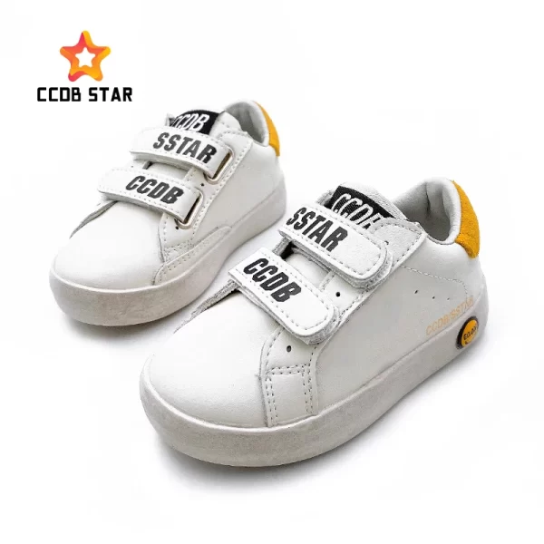 Wholesale Classical Star Toddler Baby Designer Shoes Custom Kid's Sneakers 2023 Casual Style Comfortable Children's Sports Shoes - 图片 2