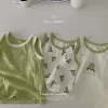 Children Clothing Summer Sport Boys Vest Wholesale Sleeveless T Shirt cartoon comfortable Breathable underwear - 图片 2