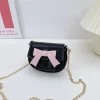 Candy Colors Toddler Girls Purse Coin Baby Bow-knot Small Women Sling Crossbody Bag Fashionable Kids Handbags for Wholesale - 图片 2