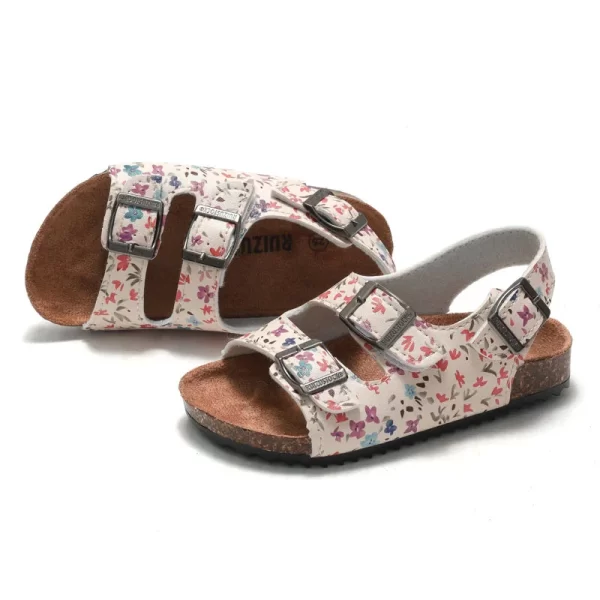 Light Weight Flat Summers Girls Shoes New Design Walking Children Sandals Wholesale Fashion Waterproof Casual Sandals for Kids - 图片 2