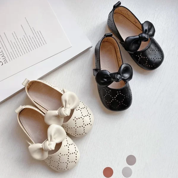 Wholesale Toddler Fashion Shoes 2023 Fall Wedding Party Girls Leather Shoes Beautiful Children's Dress Shoes - 图片 2