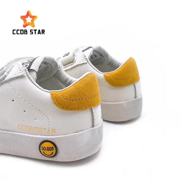 Wholesale Classical Star Toddler Baby Designer Shoes Custom Kid's Sneakers 2023 Casual Style Comfortable Children's Sports Shoes - 图片 6