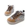 Classical Star Baby Toddler Walking Shoes Fashion High top Girls Casual Shoes Children Wholesale Custom Kids Brand Sneakers - 图片 3