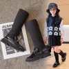 Wholesale Girls' Boots British Martin Boots Customized Breathable Soft Sole Fashion Children's Low Boot - 图片 3