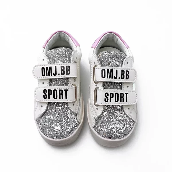 Toddler Baby Little Kids Shoes Wholesale Fashion Star Boys Sport Shoes Casual Style Running Shoes for Children Girls Sneakers - 图片 3