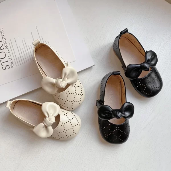 Wholesale Toddler Fashion Shoes 2023 Fall Wedding Party Girls Leather Shoes Beautiful Children's Dress Shoes - 图片 4