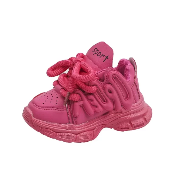 New Arrival Children's Casual Shoes Wholesale Fashion Sneakers for Girls Soft Sport Style Basketball Shoes for Kids Footwear - 图片 6