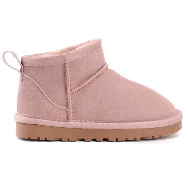 Genuine Leather Baby Boutique Snow Boot Children Wholesale Thickened Winter Shoes for Girl and Boy Custom Toddler Fur Boots Kids - 图片 3