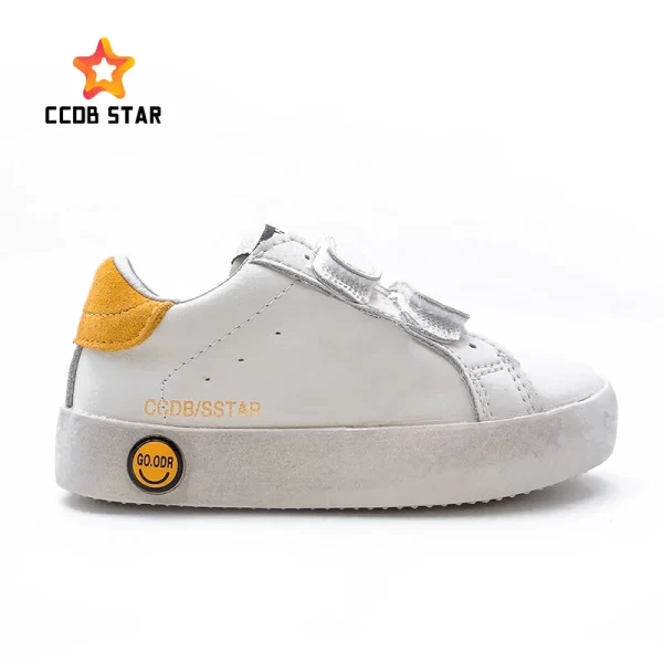 Wholesale Classical Star Toddler Baby Designer Shoes Custom Kid's Sneakers 2023 Casual Style Comfortable Children's Sports Shoes - 图片 3