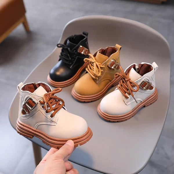 Fashion Western Kids Cowgirl Boots Wholesale Rubber Sole Ankle Baby Children's Shoes Boys Winter Casual Toddlers Girls Boot