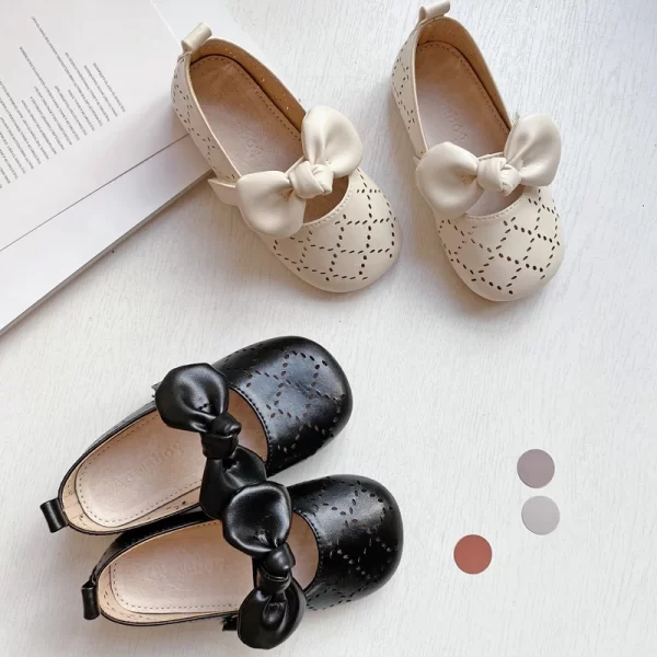 Wholesale Toddler Fashion Shoes 2023 Fall Wedding Party Girls Leather Shoes Beautiful Children's Dress Shoes - 图片 3