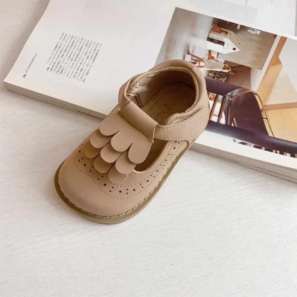 kids shoes wholesale2021Spring New tassel children's casual leather shoes girls round head baby princess shoes - 图片 3