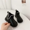 Pearl Korean Girls Boots 2023 Custom Made Luxury Kids Winter Boots Shoes New Arrivals Casual Martin Boots for Children - 图片 2