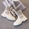 Fashion Zipper Boots for Children Rubber Sole Wholesale Stylish Walking Martin Boots Girls Customized Kids Ankle Boot Shoes - 图片 6