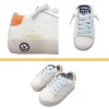 Luxury Children Sneakers for Boys and Girls  Rubber Sole Sport Style Gold Star Shoes Leather Baby Dirty Shoes Kids custom shoes - 图片 3