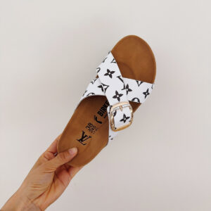 Boken cross slippers
