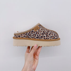 Leopard print ethnic style thick bottom